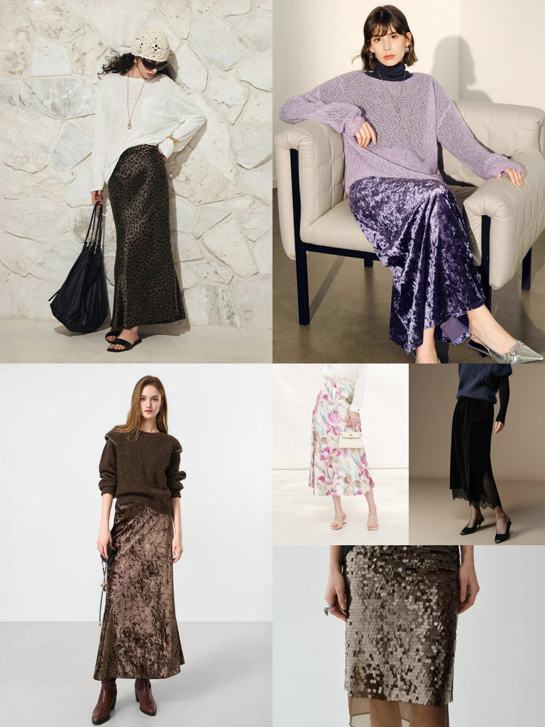 Spring 2026 Party Style Edit: Sequin, Leopard & Velvet Statement Skirts for Bold Self-Expression