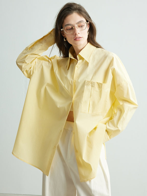 Airy Silhouette Loose-Fit Blouse for Women