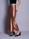 Japanese Triacetate Satin A-Line Skirt – Elegant Drape with Diagonal Cut