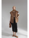 Luxury Camel Hair Vest for Women – Reversible Wool Gilet Winter Sleeveless Coat