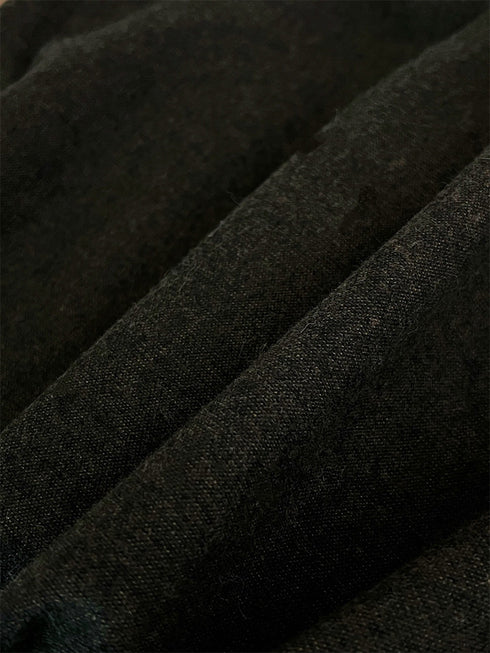 Autumn Winter High-Waisted Wool Skirt Pants for Women – Vintage Versatile New Style