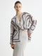 French Elegant Printed Shirt – Casual Loose Sun-Protective Outerwear for Women