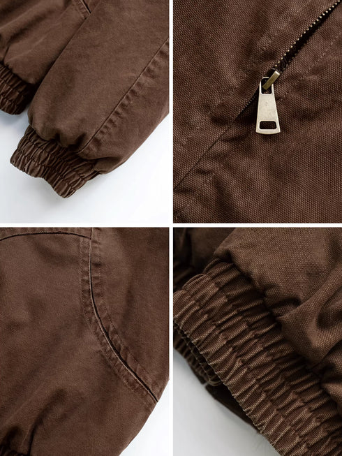 Women’s Short Down Parka with Raccoon Fur Hood | Winter Warm Puffer Jacket