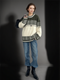 Women’s Mercerized Wool Fair Isle Knit Sweater | Color-Block Crew Neck Pullover