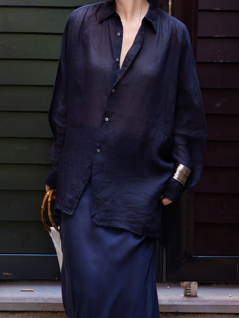 Acetate Satin Lace-Trim Slip Skirt – Elegant High-Waist Bias-Cut Midi Skirt