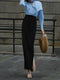 French Lazy-Chic Ruffle V-Neck Blouse – Women’s Summer Tie-Neck Lightweight Sun-Protective Shirt