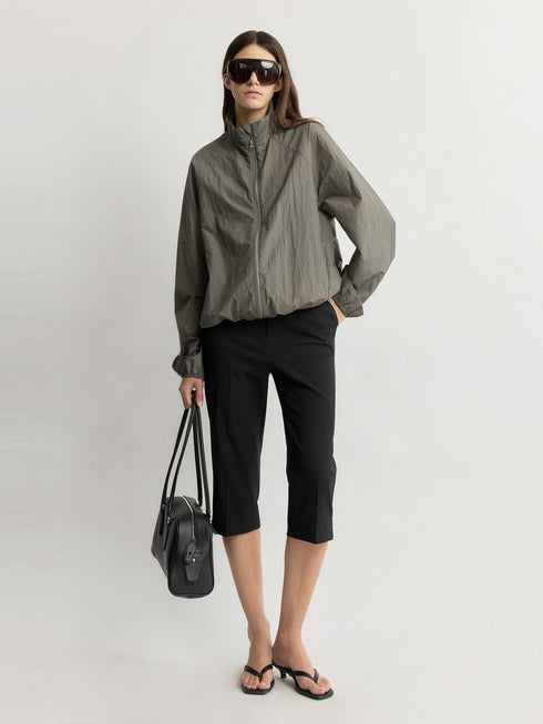 Sheer Sun-Protection Jacket & Anti-Exposure Mini Skirt Set - Lightweight Cotton Designer Summer Two-Piece