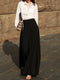 Sculptural Floral‑Appliqué White Shirt – Women’s Designer Long Sleeve Collared Blouse