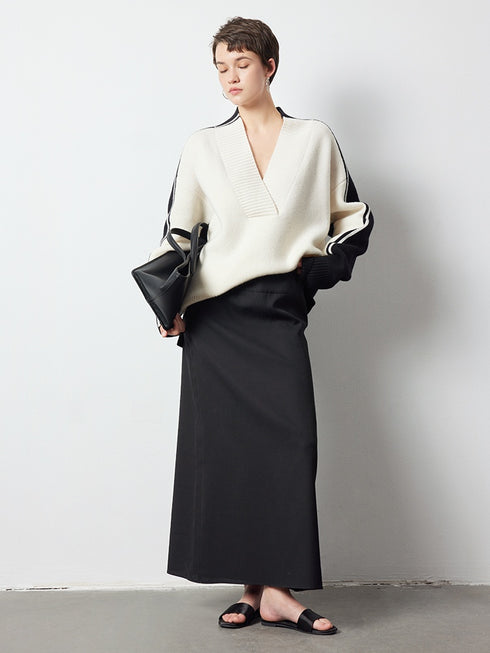 Minimalist Luxury Australian Wool Suit – Pseudo Two-Piece Blazer with Skirt or Pants (Sold Separately)