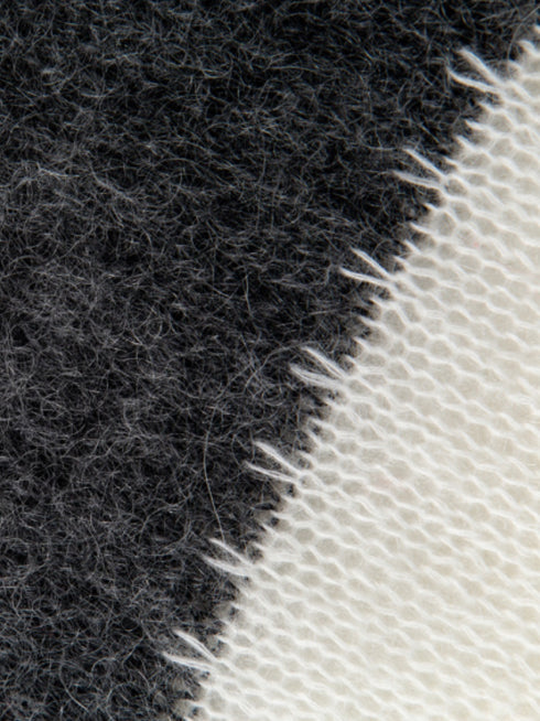 Soft Fuzzy Mohair & Merino Wool Pullover Sweater for Women | Cozy Fall Winter Knitwear