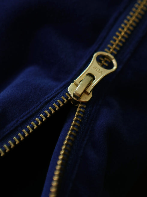 Low-Key Luxe Italian-Design Velvet Down Coat for Women | Long Thickened 90% Down Jacket