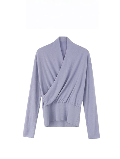 Elegant Rule – Luxury Merino Wool Sweater | German Stoll 48s Fine Knit Pullover for Women