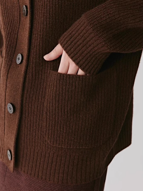 Women’s New Winter Yak-Wool Knit Cardigan | Soft & Warm Yak Wool Cardigan