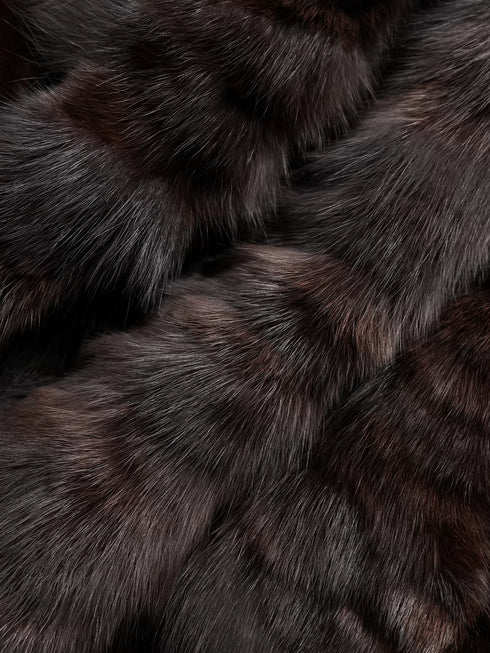 Women’s Short Mink Fur Coat | Elegant Winter Jacket Inspired by Haining Fashion