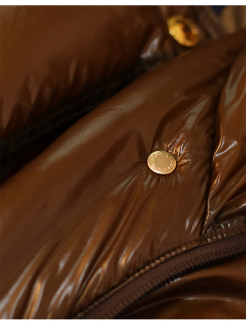 Double-Filled 90% White Duck Down Puffer Coat & Skirt Set – Thick Winter Outfit for Women