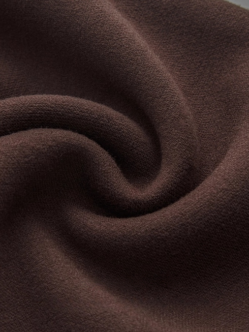 【Supermodel Leg Shape】Women's Coffee Brown Wool Flared Trousers – High-Waist Thick Autumn/Winter Slim Fit Pants