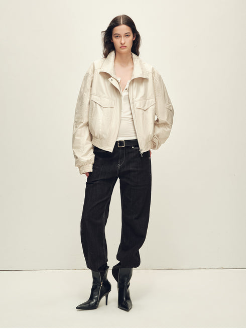 Detachable Shearling Collar 90% White Goose Down Parka – Winter Faux Fur Trim Coat for Women