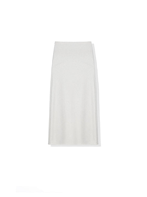 Japanese Washable 90S Fine Merino Wool Pencil Skirt | Elegant High-End Fishtail Hem Midi Skirt