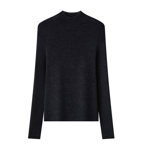 Women’s Italian Washable “Golden Wool” Seamless Base Layer Top