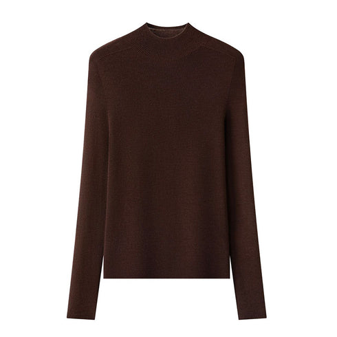 Women’s Italian Washable “Golden Wool” Seamless Base Layer Top