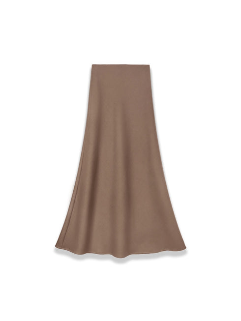 All-Season Fishtail Wool Midi Skirt – Flattering, Elegant Silhouette for a Stunning Look
