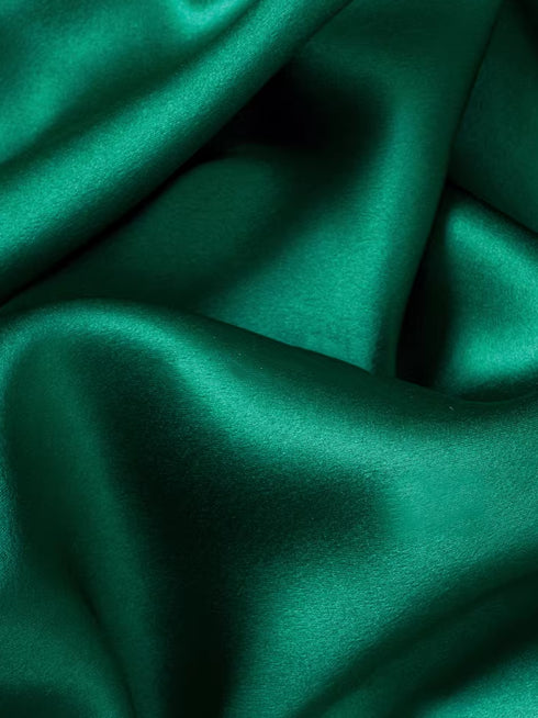 Women's Heavyweight Mulberry Silk Shirt – Relaxed-Fit Solid Color Collared Silk Blouse