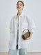 Early Autumn Casual Light Luxury Pure Cotton Long Sleeve Shirt – Women's Utility Outerwear