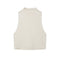 100% Wool Chunky Knit Vest for Women | Heavyweight Mock-Neck Layered Sweater Vest for Fall & Winter