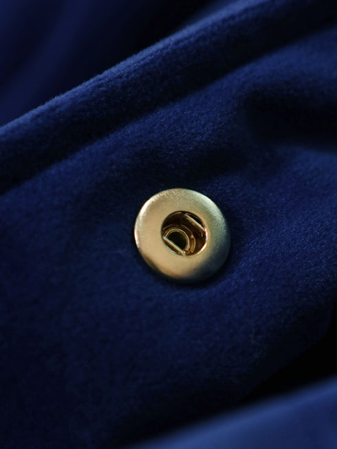 Low-Key Luxe Italian-Design Velvet Down Coat for Women | Long Thickened 90% Down Jacket