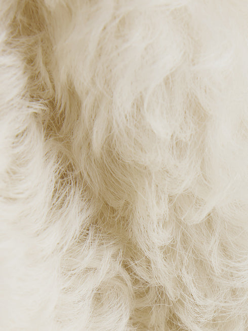 Detachable Shearling Collar 90% White Goose Down Parka – Winter Faux Fur Trim Coat for Women