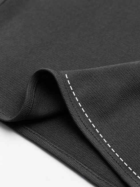 Cooling Acetate One-Piece Elastic-Waist Knit Air Pants - Fluid Wide-Leg Lounge Trousers