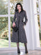 Shiny Wool Tweed Mid-Length Dress for Office & Party – Elegant Chic Women's Outfit