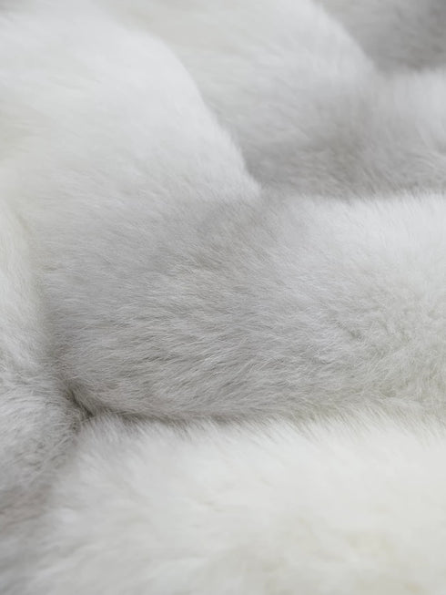 Women’s Short Fox Fur Vest | Chic Fall Winter Sleeveless Jacket by Sagafurs-Inspired Design