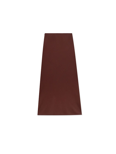 Japanese Washable 90S Fine Merino Wool Pencil Skirt | Elegant High-End Fishtail Hem Midi Skirt
