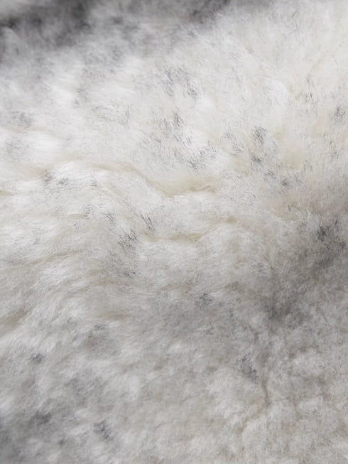 Women’s Short Shearling Suede Coat with Wool-Blend Collar | Stylish Winter Jacket