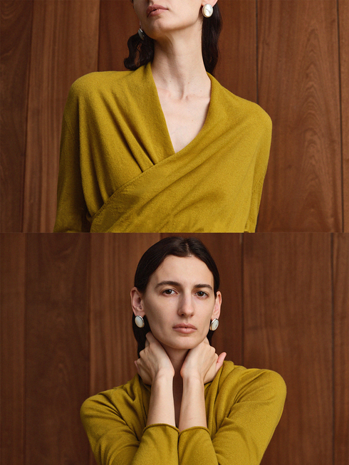 Elegant Rule – Luxury Merino Wool Sweater | German Stoll 48s Fine Knit Pullover for Women