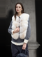 Women’s Short Fox Fur Vest | Chic Fall Winter Sleeveless Jacket by Sagafurs-Inspired Design