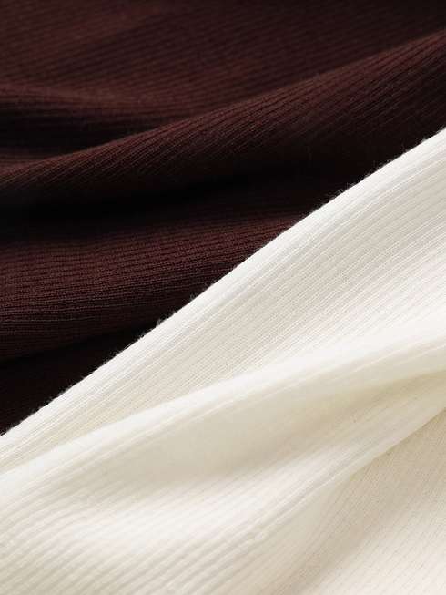 Pure Wool Fine-Rib Off-Shoulder Drape Neck Knit Top for Women – Elegant Spring/Fall Sweater