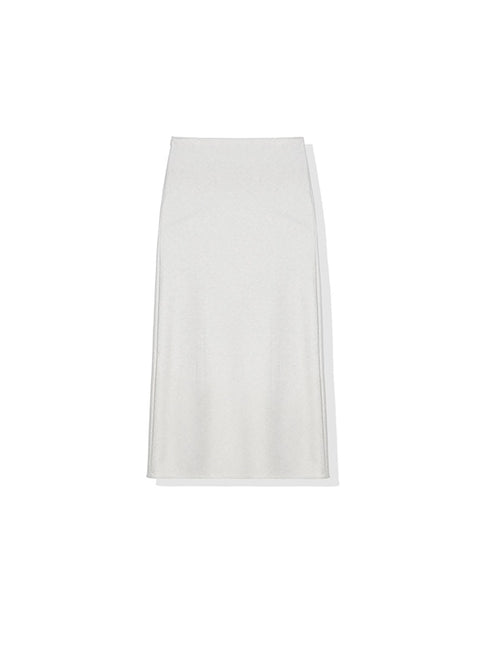 Japanese Washable 90S Fine Merino Wool Pencil Skirt | Elegant High-End Fishtail Hem Midi Skirt