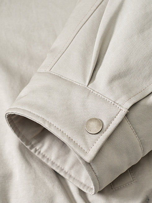 Detachable Shearling-Collar Down Parka for Women – 90% White Goose Down Winter Fur-Trim Coat