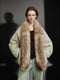 Hungarian White Goose Down Parka with Detachable Fur Trim (Raccoon/Fox) – Snow Mountain Style Winter Coat