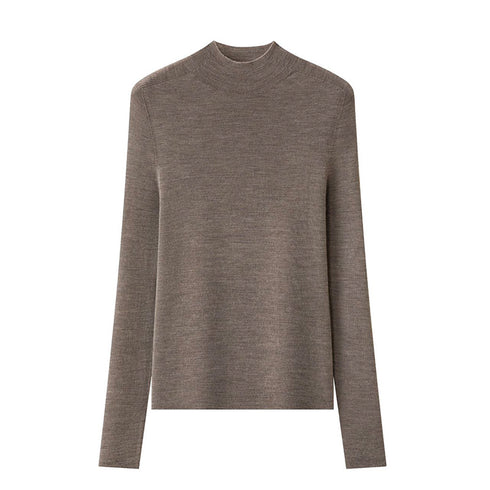 Women’s Italian Washable “Golden Wool” Seamless Base Layer Top