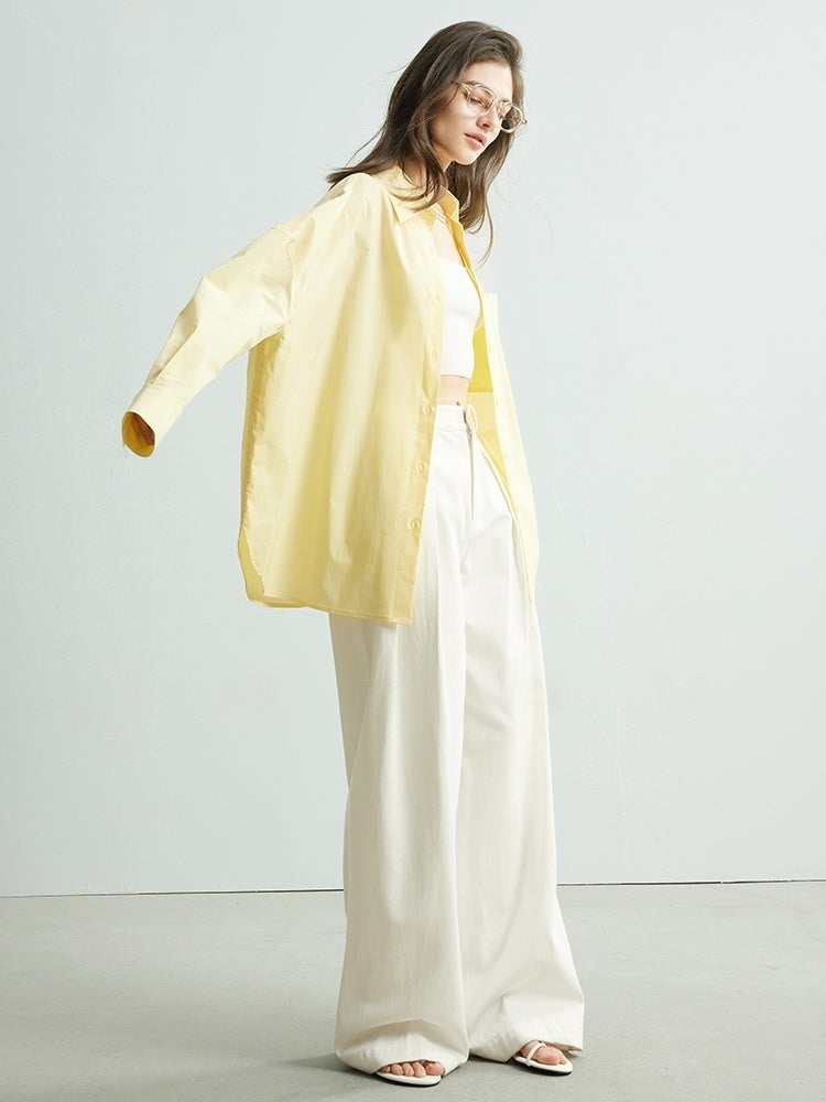 Airy Silhouette Loose-Fit Blouse for Women