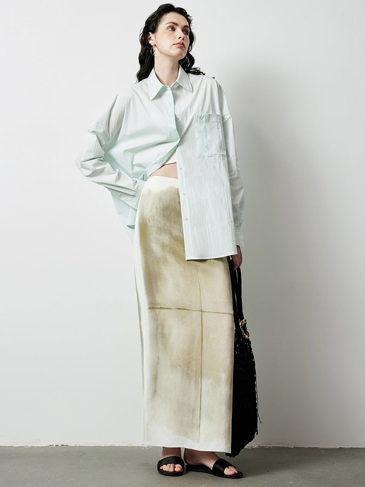 Airy Silhouette Loose-Fit Blouse for Women