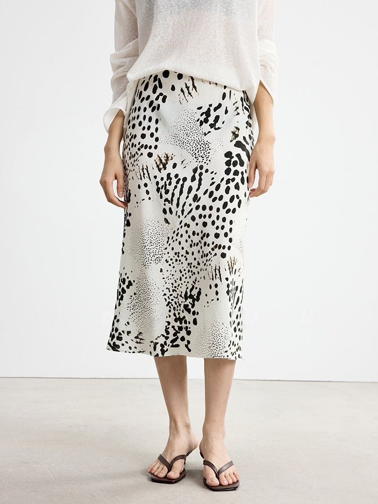 V-Neck Printed Blouse & Skirt Set – French Vacation Style, Sold Separately