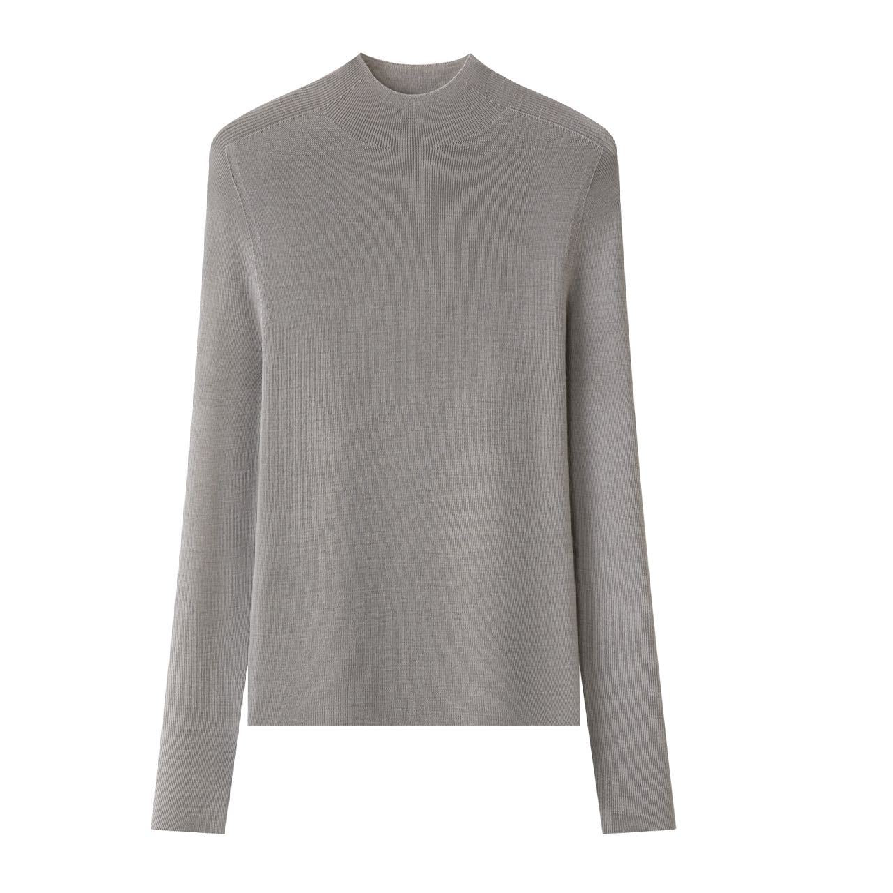 Women’s Italian Washable “Golden Wool”  Seamless Base Layer Top