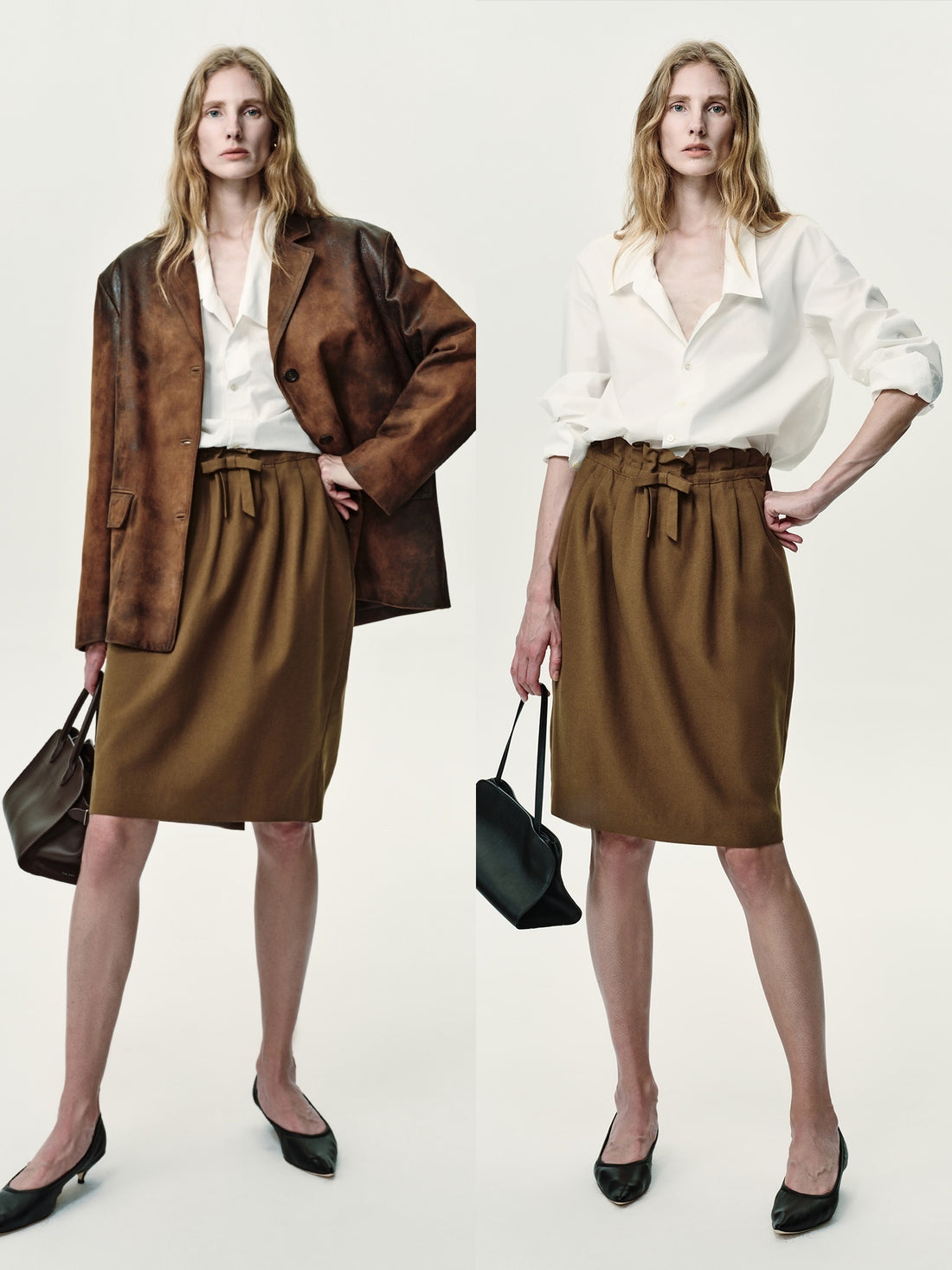 High-End Fashionista Handmade Pleated Mini Skirt | Elegant Blossom Shaped A-Line Skirt
