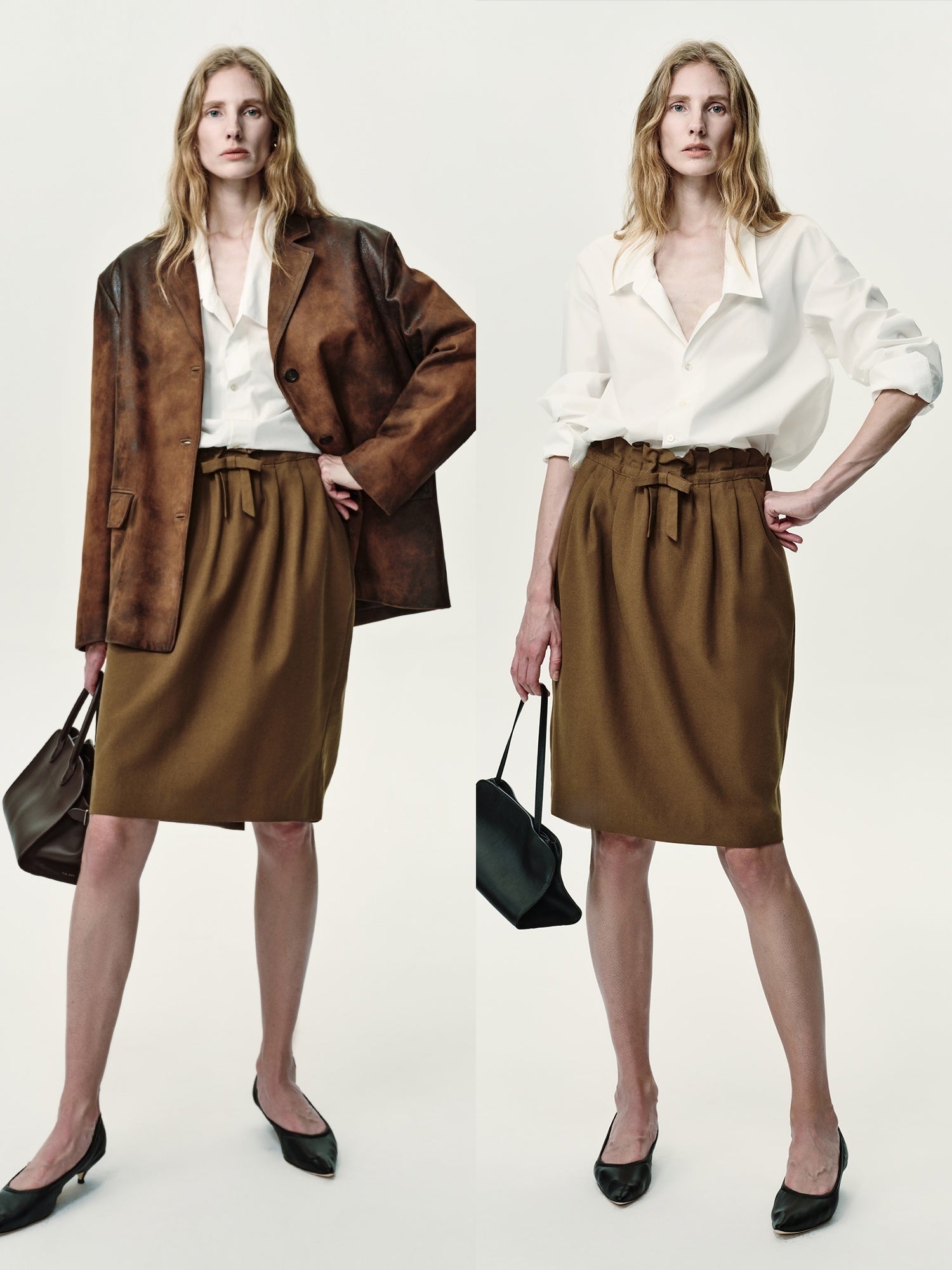 High-End Fashionista Handmade Pleated Mini Skirt | Elegant Blossom Shaped A-Line Skirt