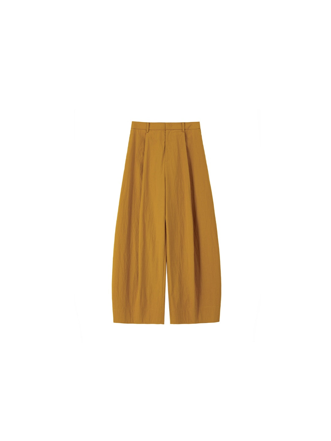 Chic Style Micro-Pleated Cotton-Silk Blend Washed Fabric Commuter Versatile Scythe Balloon Casual Pants
