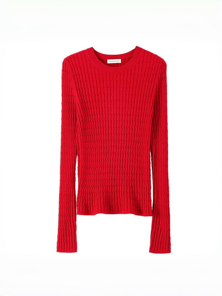 Pure Wool Cable Knit Sweater Set – Autumn Winter Short Cardigan + Pullover (Sold Separately)